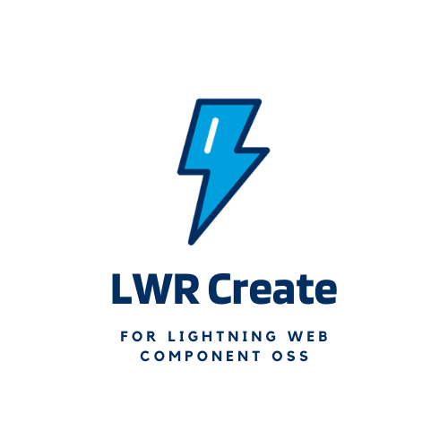 LWR Create For LWC Open Source